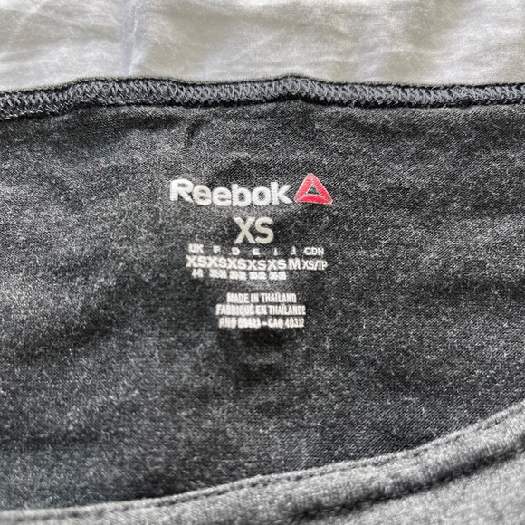 Gray Reebok workout top - Picture 2 of 3